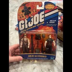 Gung‎ Ho & Leatherneck 2001 GI Joe Real American Hero Action Figures Vintage New